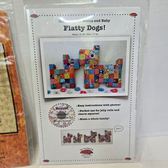 Maggie Walker Designs Summer's End La Todera Flatty Dogs Sewing Patterns Dogs - Picture 3 of 5